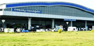 Passenger movement at Vizag Airport